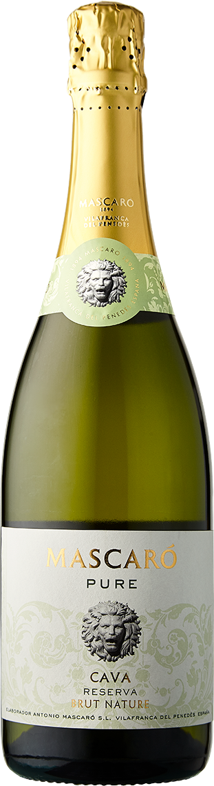 ИГРИСТОЕ ВИНО CAVA MASCARO PURE RESERVA BRUT