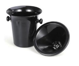 картинка ЧЕРНОЕ ВЕДРО ДЛЯ ЛЬДА  картинка ЧЕРНОЕ ВЕДРО ДЛЯ ЛЬДА